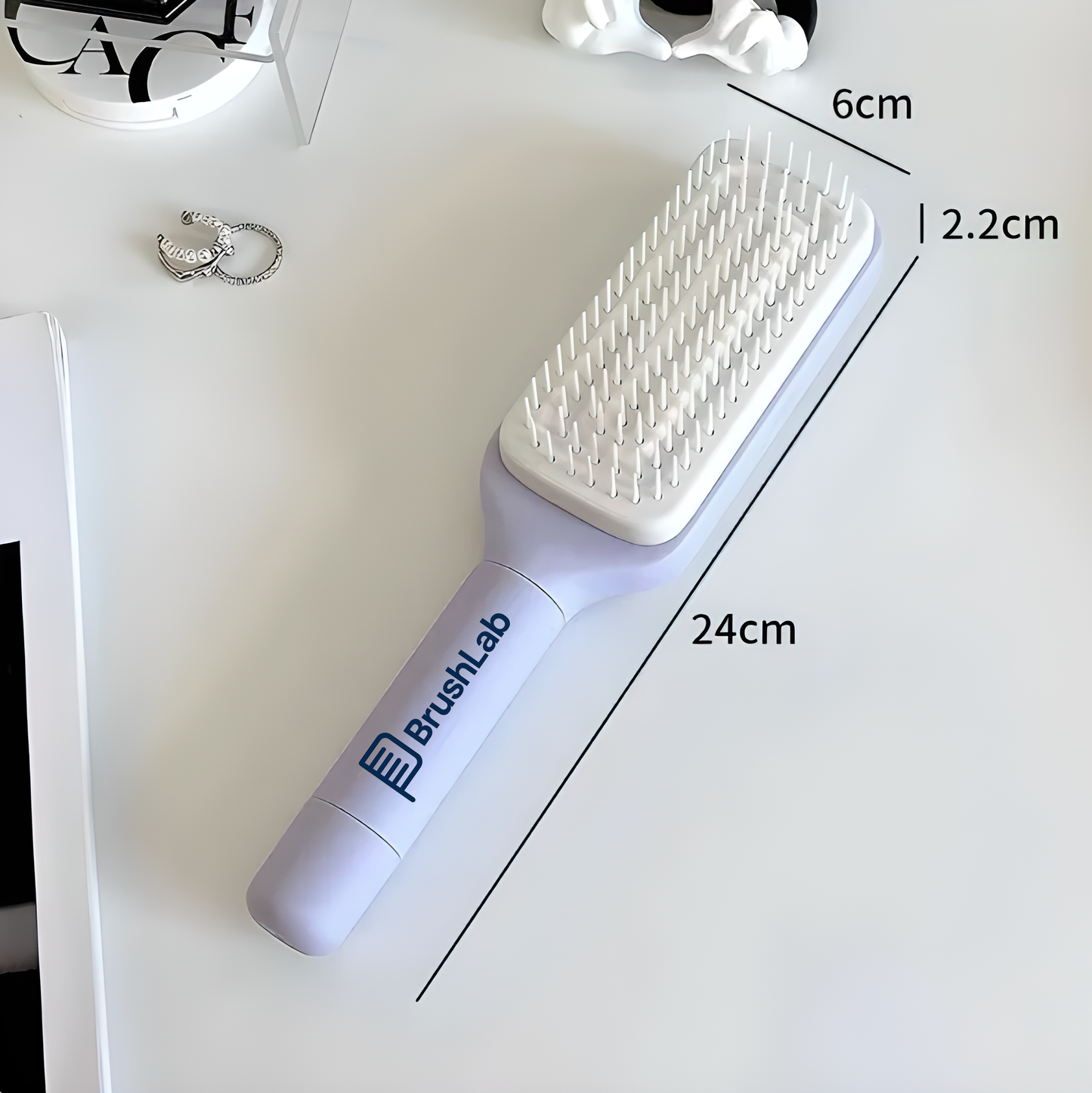 BrushLab Self Cleaning Hair Brush
